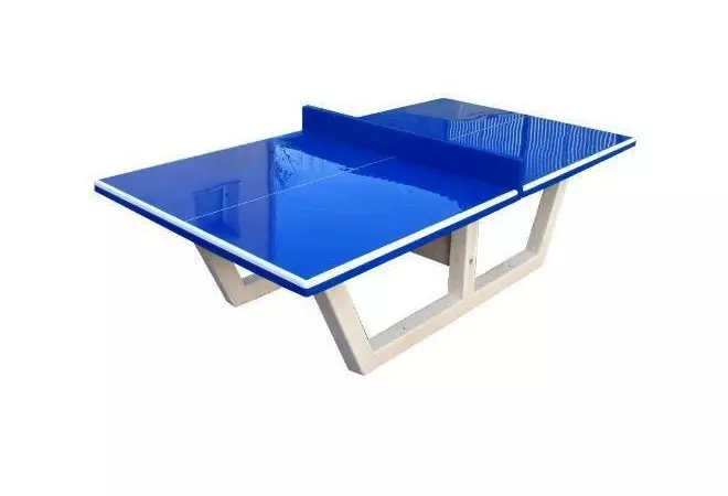 Table ping pong en béton armé NOA, table de tennis de table