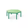 Table octogonale pour maternelle Noa