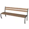 Banc public en bois Détroit - Cofradis Collectivités