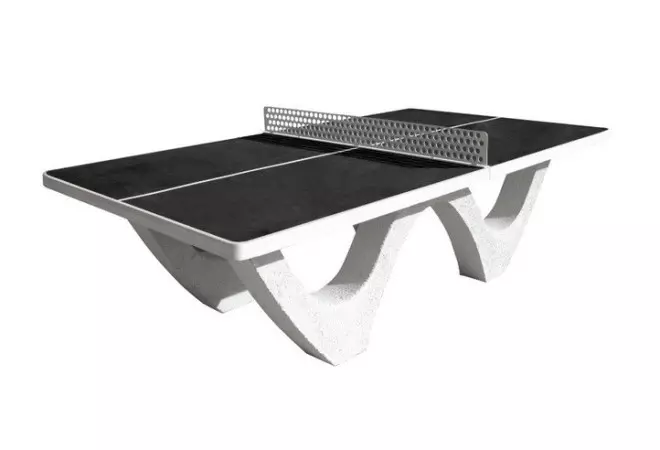 Table ping pong en pierre et béton, table de ping pong en pierre naturelle  - Cofradis