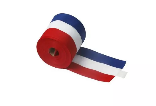 Ruban d'inauguration tricolore, ruban inaugural, ruban bleu blanc rouge  pour inauguration - Cofradis