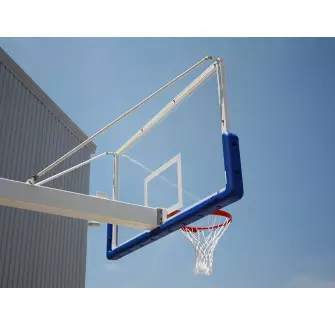 Panier de basket extérieur à sceller 3,05m, déport 1.20m
