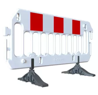 Barrière de sécurité plastique, L200xH100 cm - Panostock