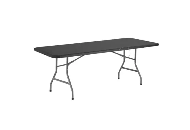 Table pliable blanche : 120 ou 180 cm