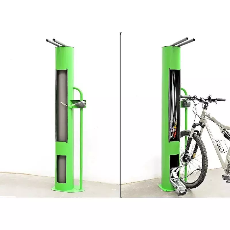 Station de gonflage pour vélos - Borne de gonflage extérieur