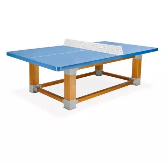 Table Ping Pong béton pour collectivités - Babyfoot Vintage