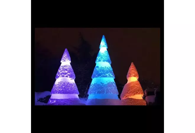 Ensemble de Sapin de Noël Lumineux