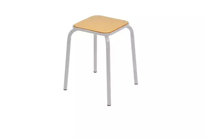 Tabouret empilables technique 4 pieds fixes