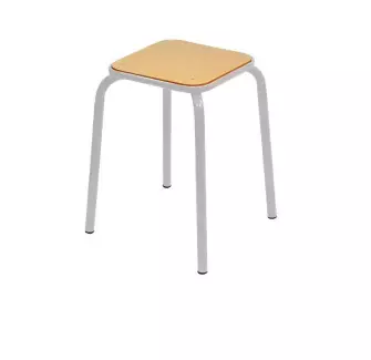 Tabouret empilables technique 4 pieds fixes