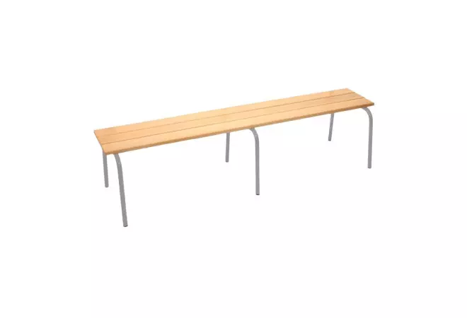 Banc scolaire en bois