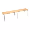 Banc scolaire en bois