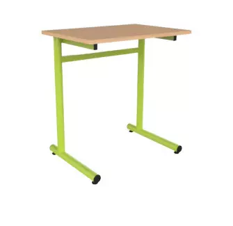 Table scolaire monoplace Canelle