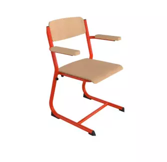 Chaise professeur avec accoudoirs