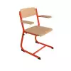 Chaise professeur avec accoudoirs