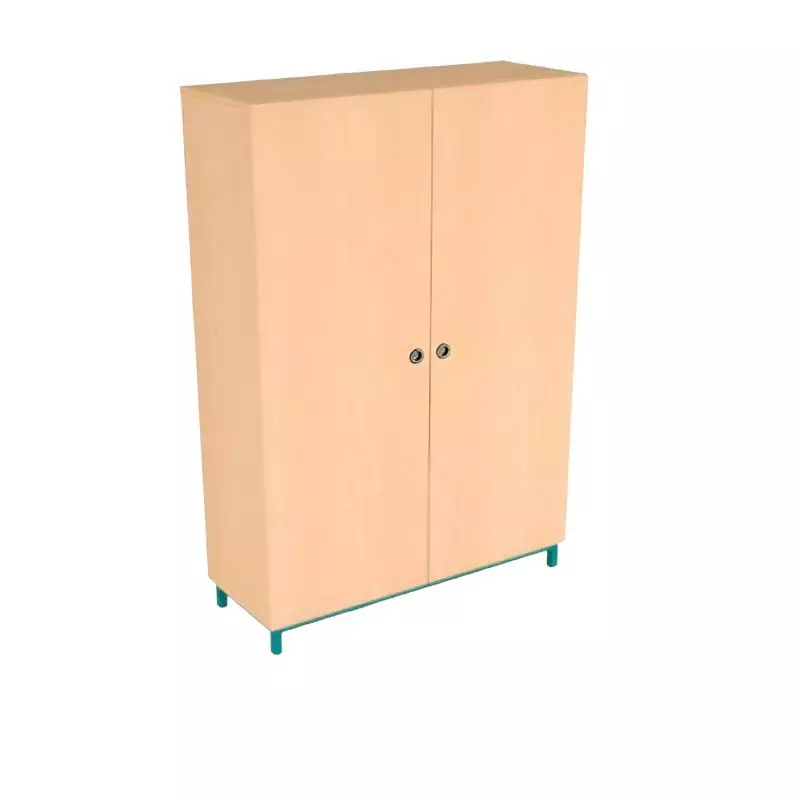 Armoire de rangement polyvalent pour école