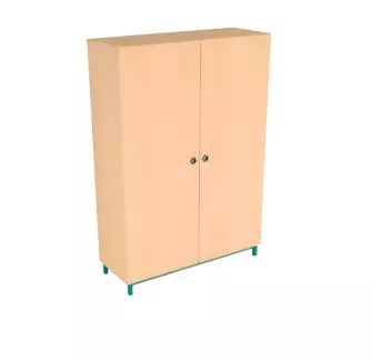 Armoire de rangement polyvalent pour école