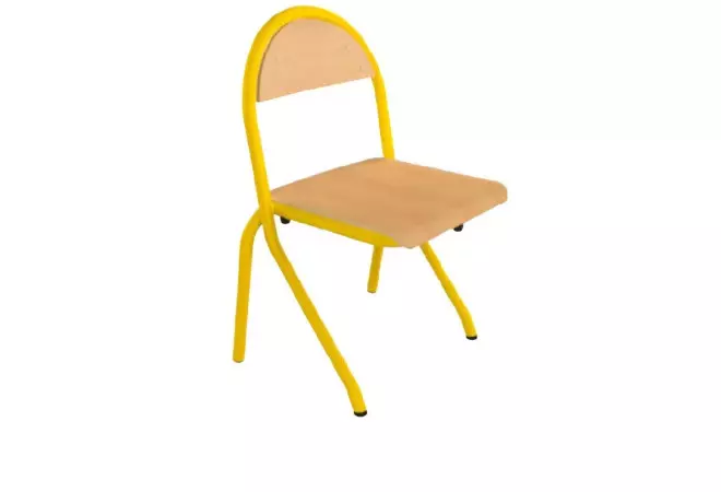 Chaise scolaire fixe