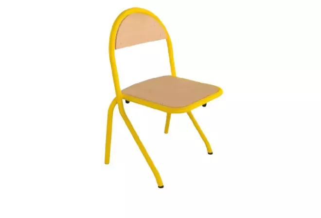 Chaise d'écolier appui sur table NELLY