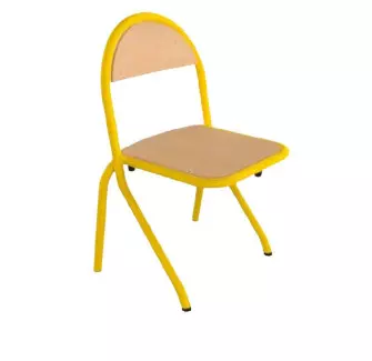 Chaise d'écolier appui sur table NELLY