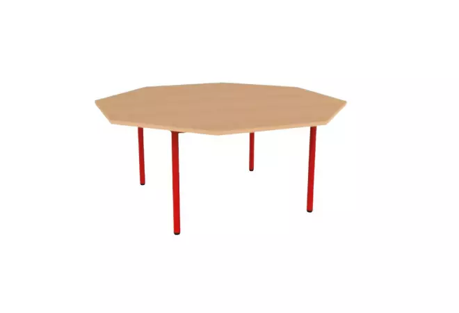 Table de classe maternelle octogonale Noa