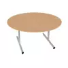 Table en bois ronde maternelle