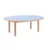 Table scolaire maternelle ovale