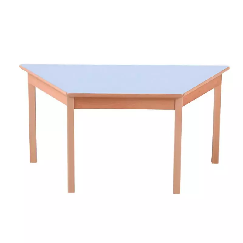 Table d'école maternelle trapèze