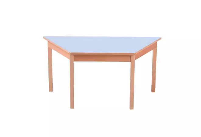 Table d'école maternelle trapèze