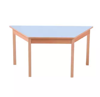 Table d'école maternelle trapèze