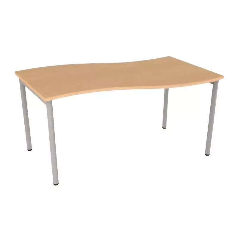 Table école maternelle en vague