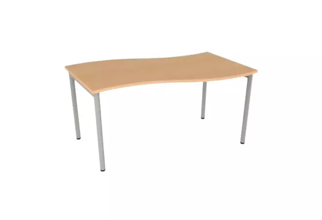 Table école maternelle en vague