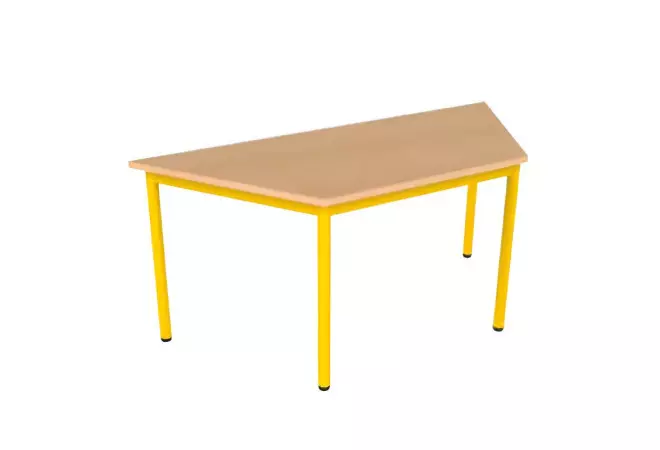 Table maternelle modulable trapèze