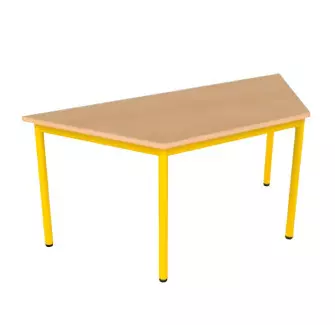 Table maternelle modulable trapèze