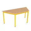 Table maternelle modulable trapèze