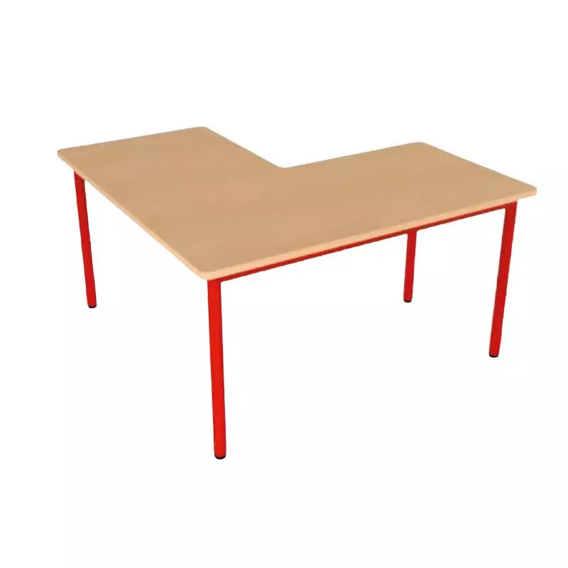 Table maternelle angle