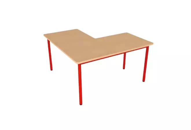 Table maternelle angle