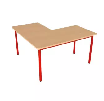 Table maternelle angle