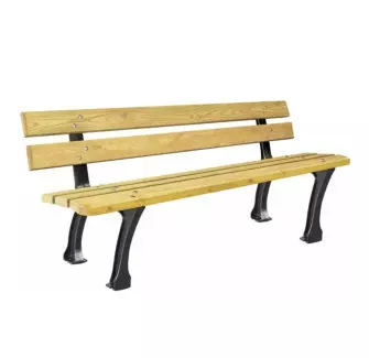 Banc public en bois Düsseldorf