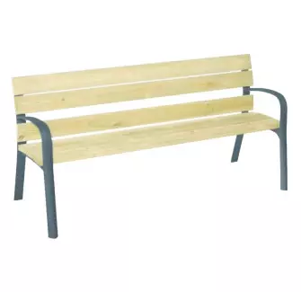 Banc urbain avec accoudoirs Modo