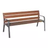 Banc public avec accoudoirs Modo