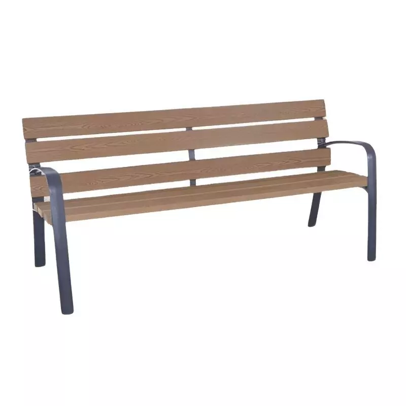 Banc public en bois recyclé Modo