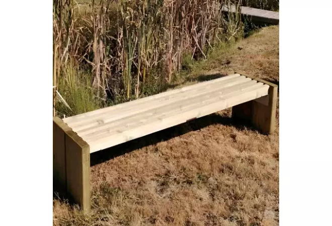 Banquette bois extérieur