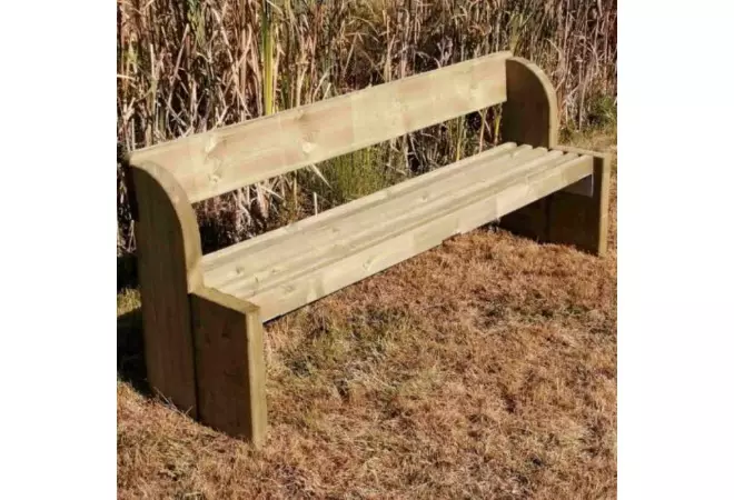 Banc public en bois BALU