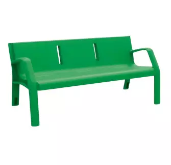 Banc public en polyéthylène Ecoplast