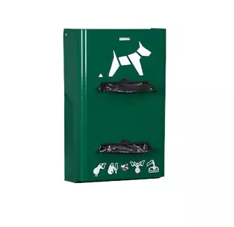 Distributeur de rouleaux de sacs hygiène canine