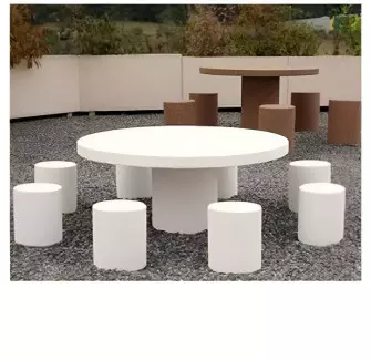 Table de pique-nique en béton pour enfants