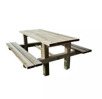 Table de pique-nique Campagne en bois