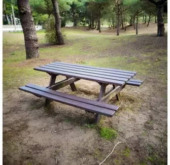 Table pique nique Tradi en plastique recyclé