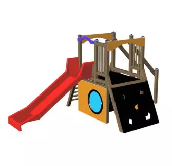 Structure de jeu d'extérieur pour enfants La Pitchounette