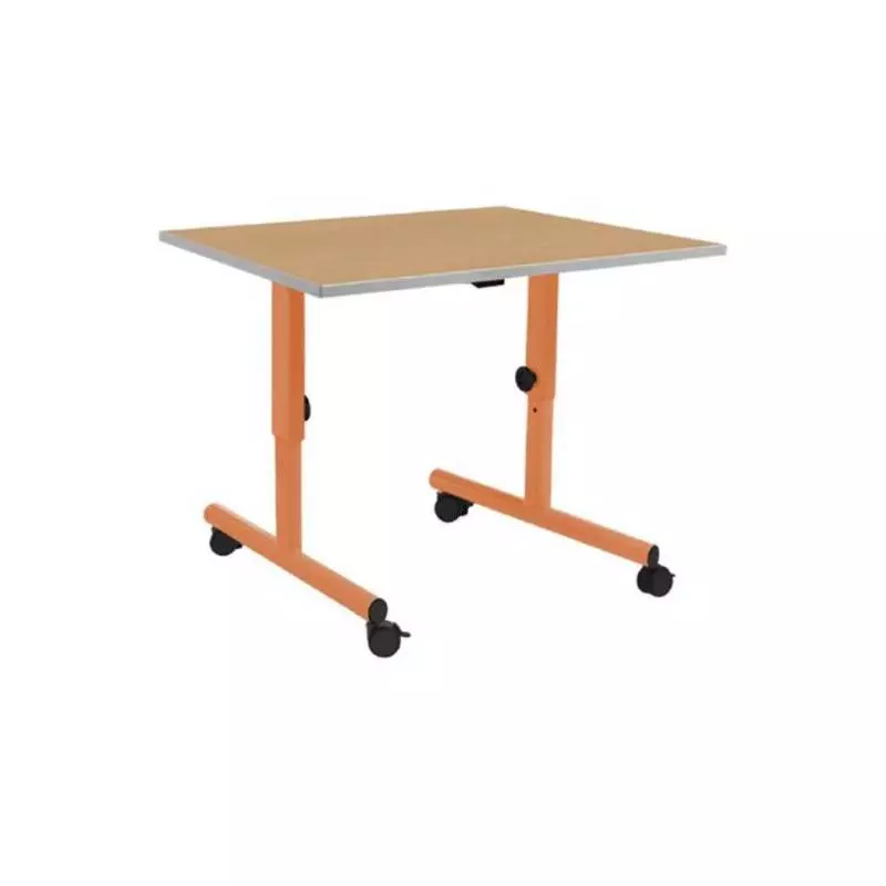 Table réglable et pliable mobile